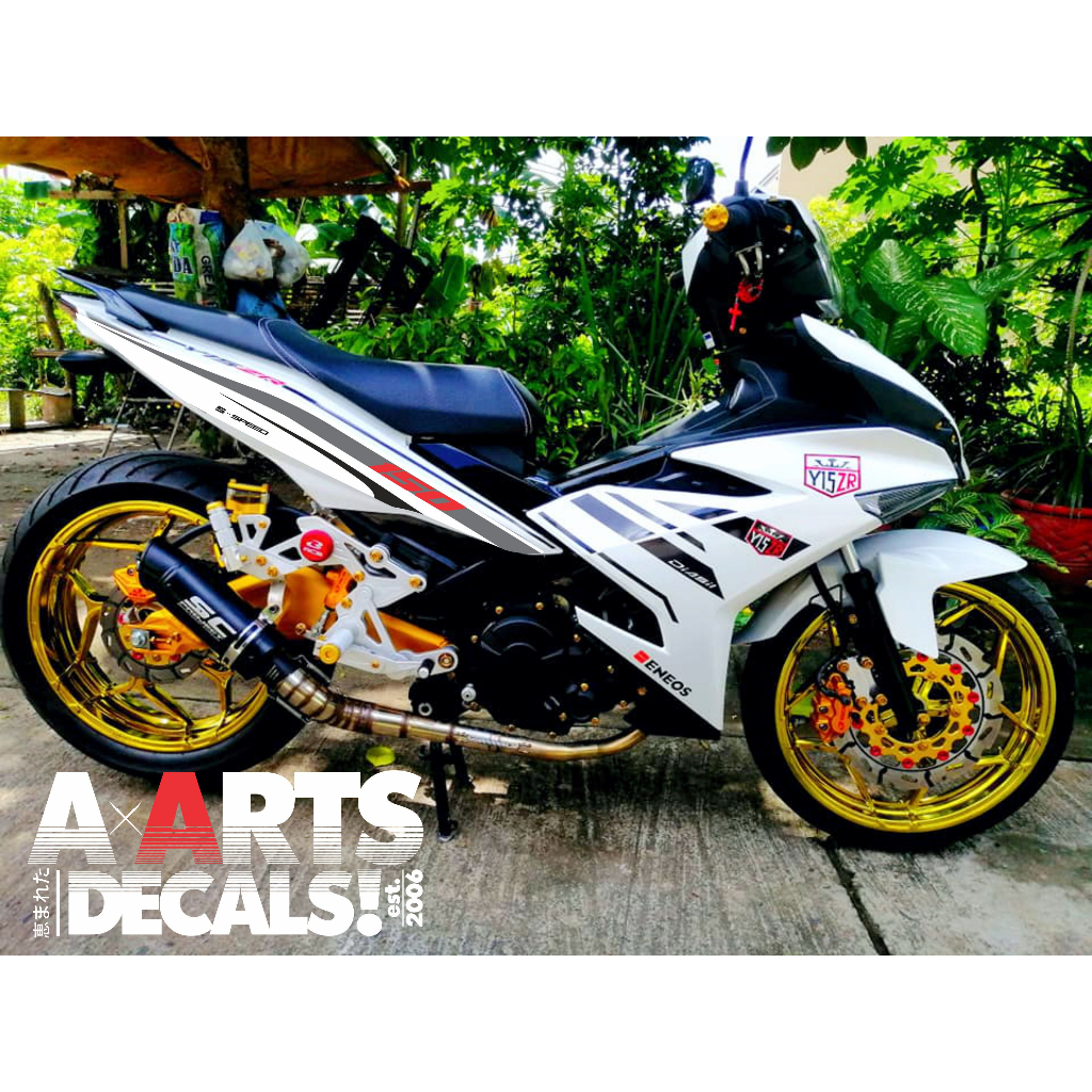 Sticker Decals Sniper 150 Y15ZR Laminated | Shopee Philippines