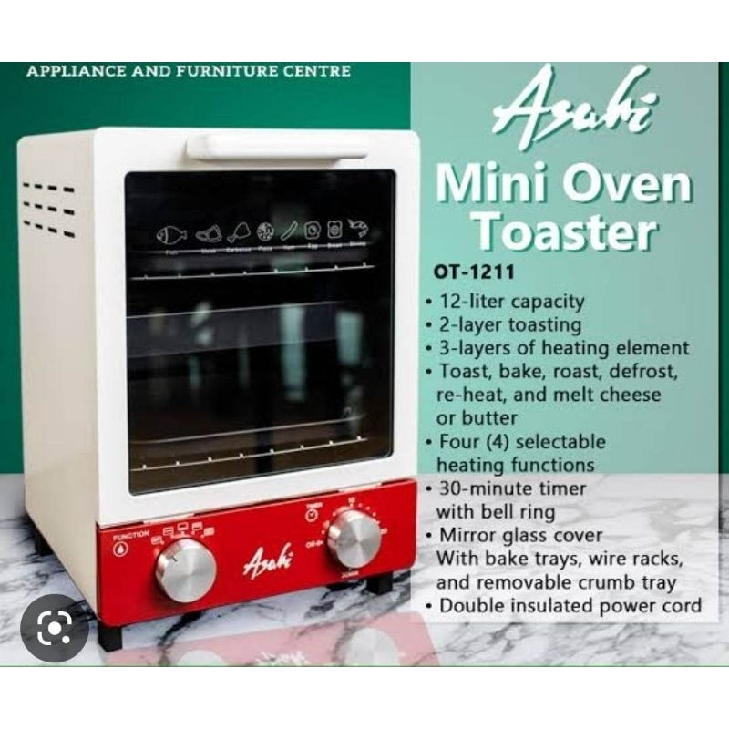 Asahi Mini OVEN..... Shopee Philippines
