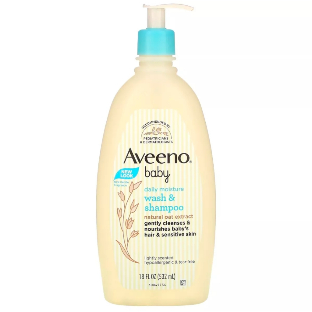 NEW Aveeno Baby Wash And Shampoo 532ml Shopee Philippines