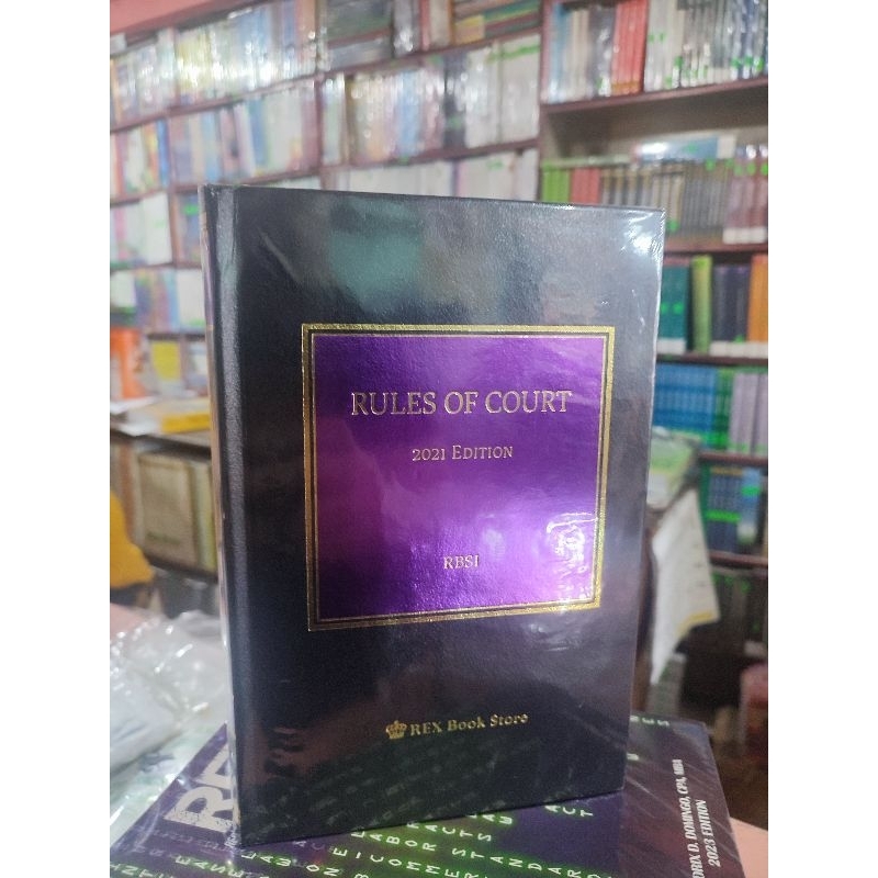 RULES OF COURT 2021 Edition by Rex | Shopee Philippines