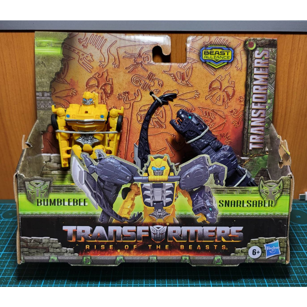 Transformers TF ROTB Bumblebee & Snarlsaber Beast Alliance Combiner 2
