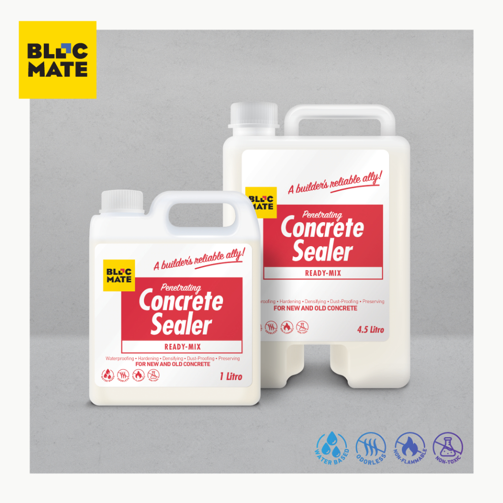 Blocmate Permanent Concrete Sealer ReadyMix Shopee