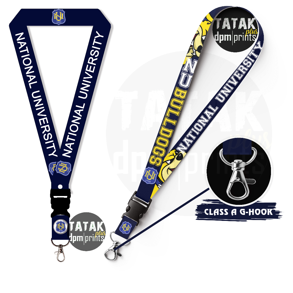 National University Lanyard NU Bulldogs Sling | Shopee Philippines