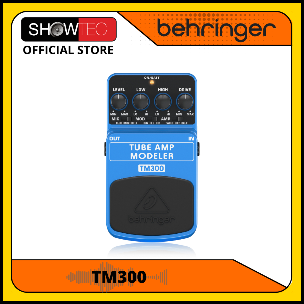 BEHRINGER TUBE AMP MODELER TM300 | Shopee Philippines