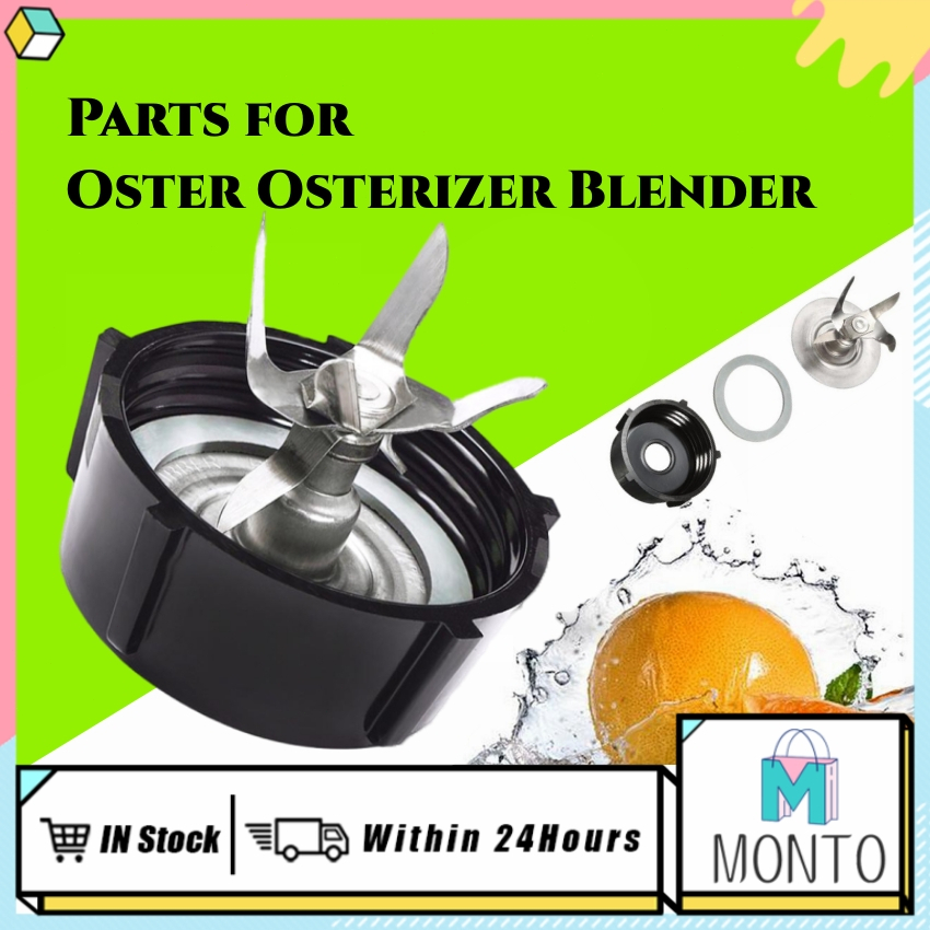 Parts for Oster Osterizer Blender Cutter Blade Base Cap Gasket Replacement Blend Accessory for