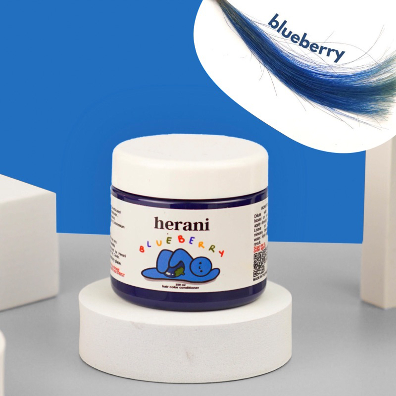 Blueberry (150ml) Herani Hair Color Conditioner Shopee Philippines