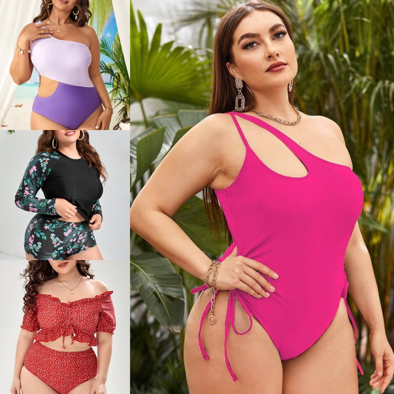 PLUS SIZE AFFORDABLE SWIMSUITS BIKINI BY SISCA COLLECTIONS Shopee