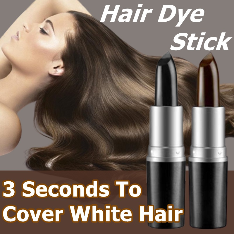 Hair Dye Pen Fast Temporary Hair Color pen To Cover White Hair Dyed ...