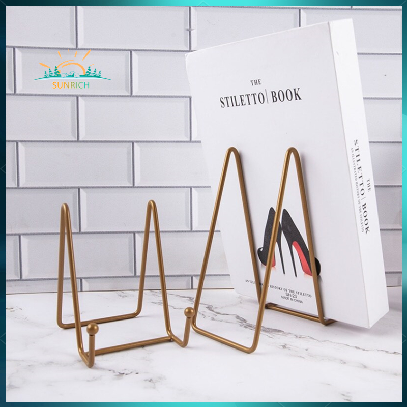 Metal Plate Display Stand Picture Easel Plate Stands Holder Display