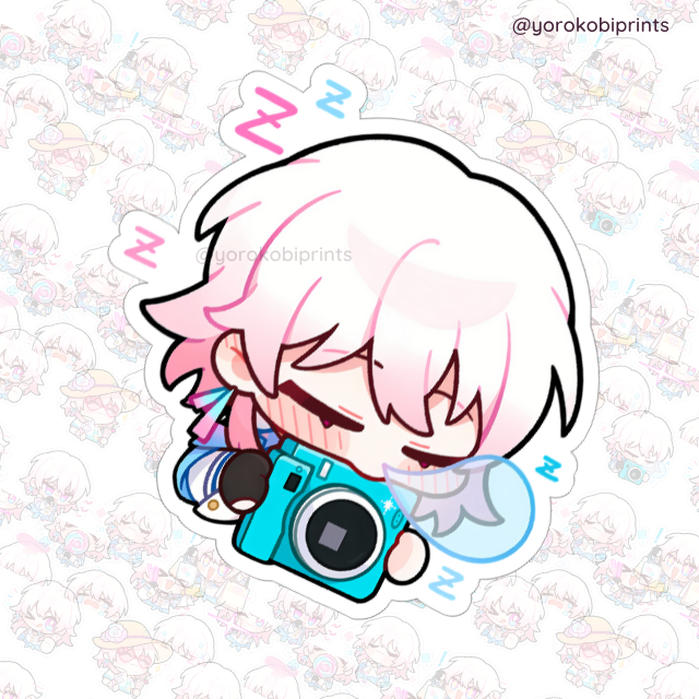 [SET1/7] Honkai: Star Rail - March 7th - Chibi, Emoji - Waterproof ...