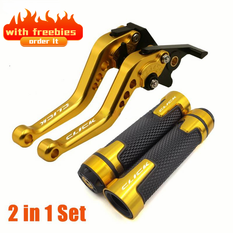 BDJ Brake Lever Clutch Handlebar Grips Protect Guard For Honda Click