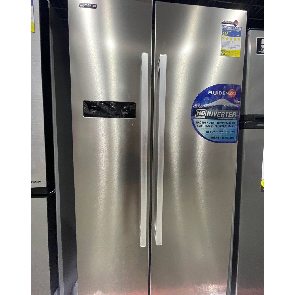 FUJIDENZÔ ISR20SS SIDE BY SIDE INVERTER REFRIGERATOR Shopee Philippines
