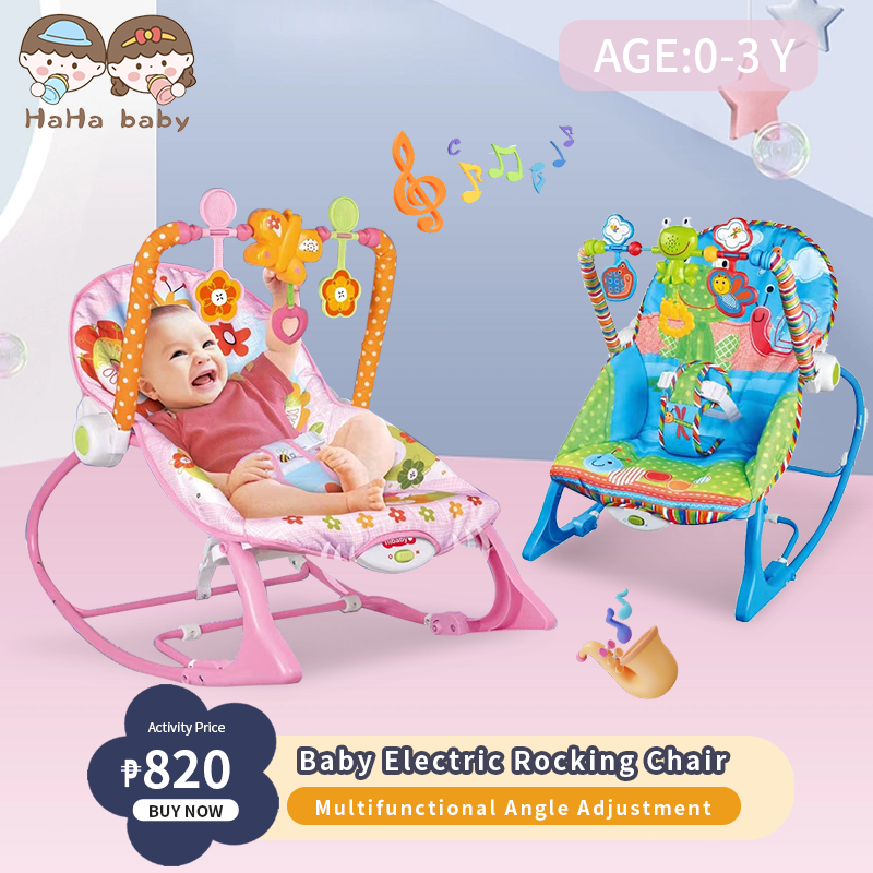 Haha Baby Infant To Toddler Rocking Chair Rocker Electric Baby Rocking