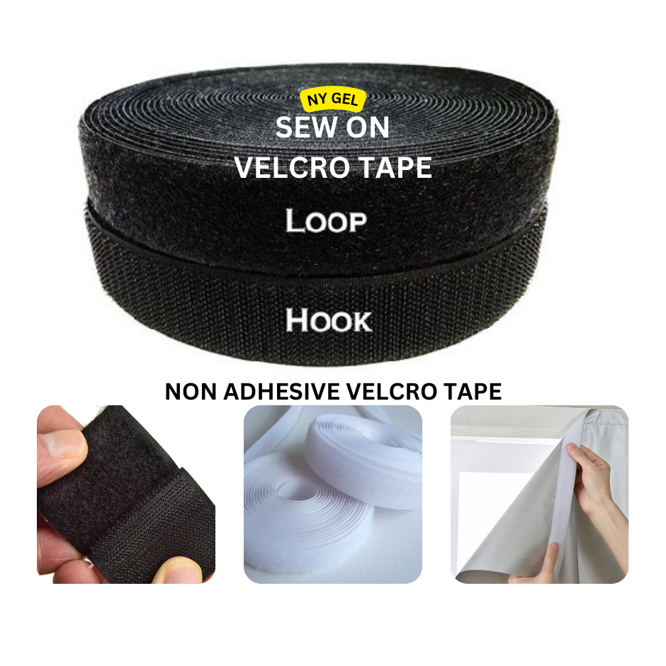 Sew On Velcro Tape Strong Velcro Hoop and Loop Velcro Multipurpose ...