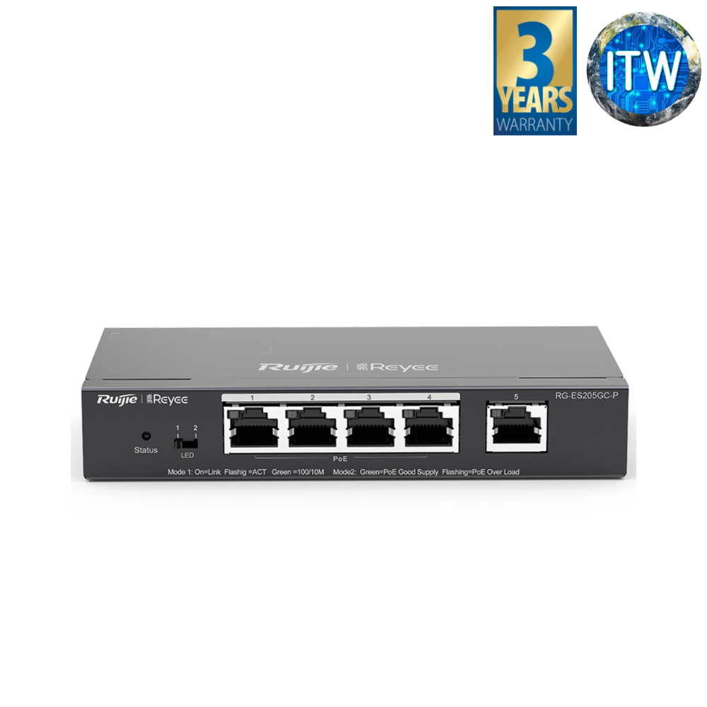 RUIJIE- 26-Port Gigabit Smart Cloud Managed PoE Switch