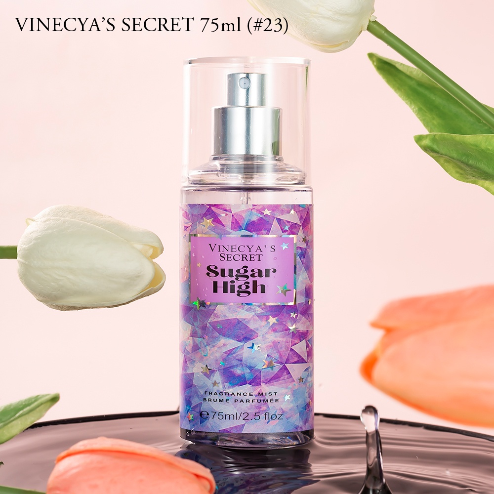 Vinecya's Secret Vanilla Lace Perfume Fragrance Mist 75ml | Shopee ...