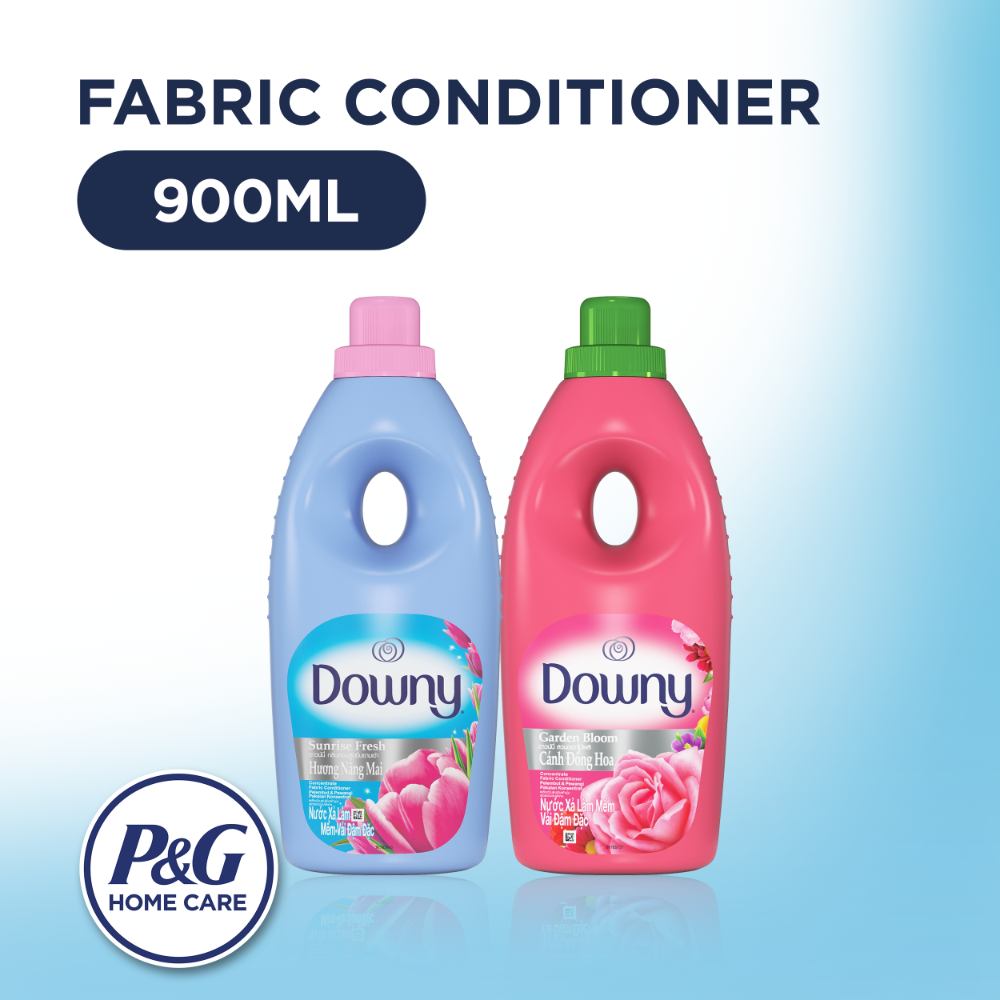 Downy Fabric Conditioner Sunrise Fresh Garden Bloom 900ml Bottle (fabcon, fabric softener