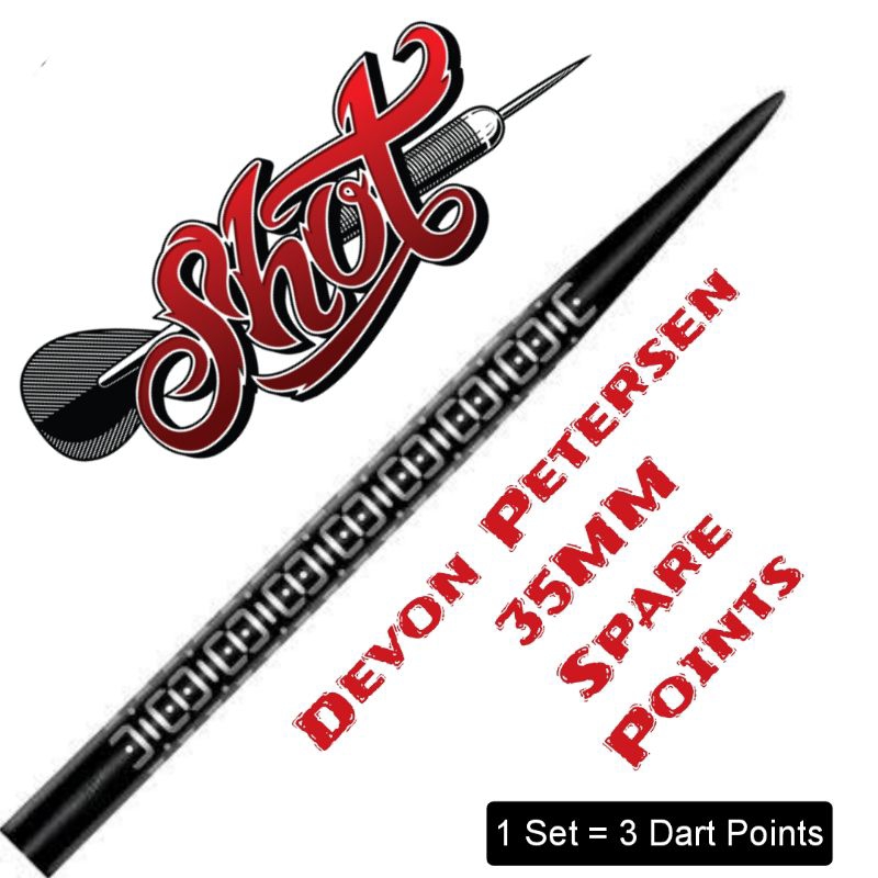 SHOT DEVON PETERSEN SPARE DART POINTS 35MM Shopee Philippines