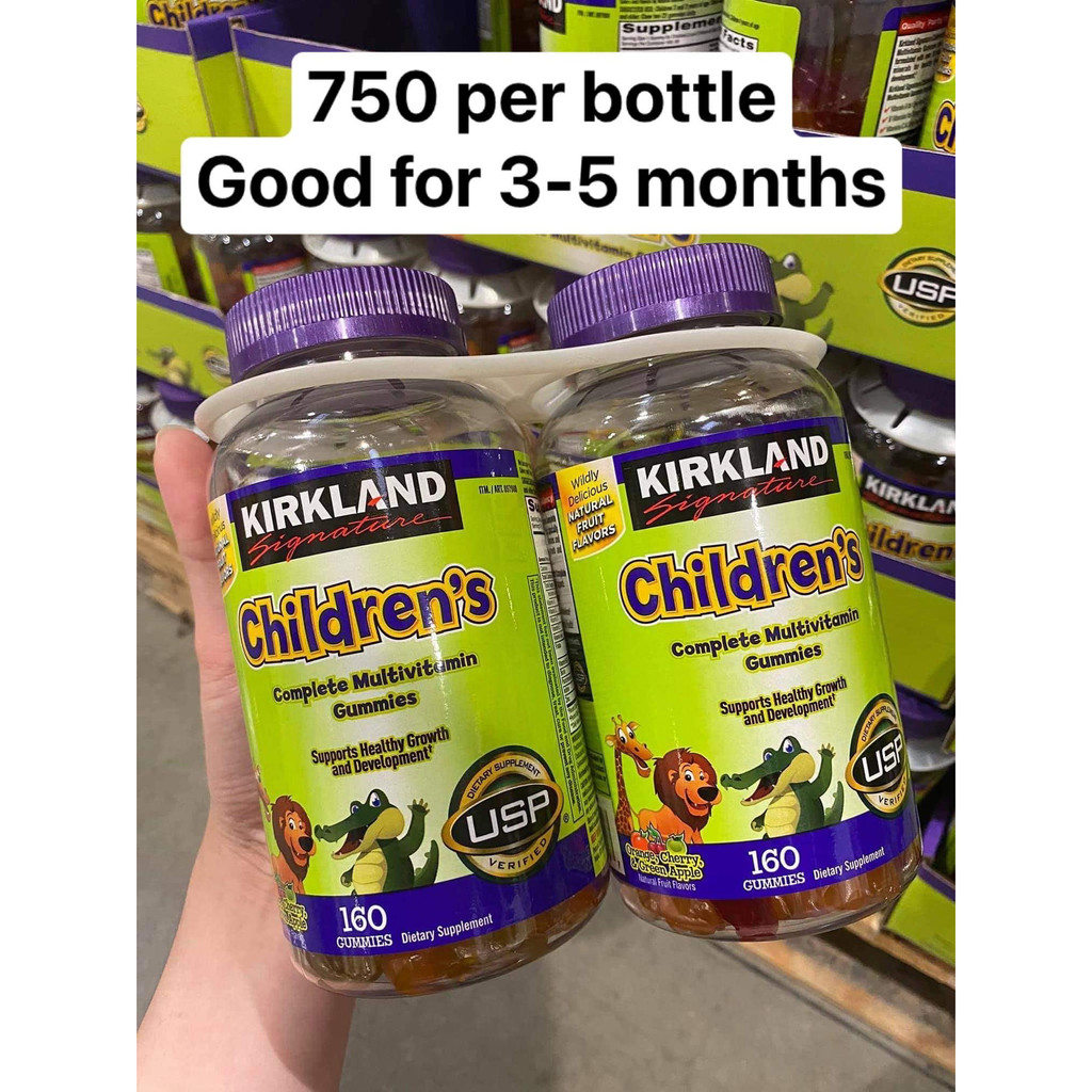 Kirkland Signature Children's Multivitamin 180 gummies (EXP. DATE 12/