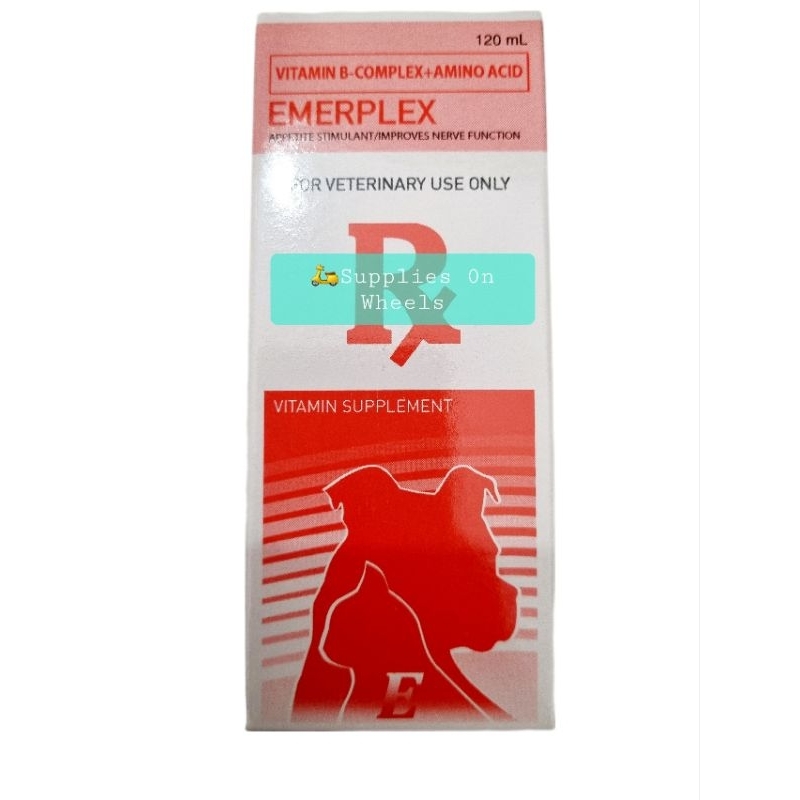 EMERPLEX VITAMIN B COMPLEX + AMINO ACIDS NERVE APPETITE STIMULANT