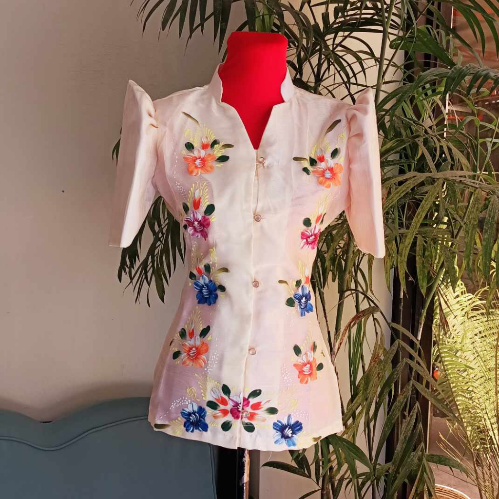 Filipiniana dress Maria Clara Pina Organza | Shopee Philippines