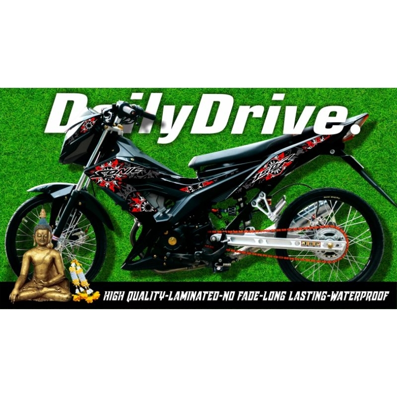 Honda Rs 150 Fi New latest design (Flower Design) Shopee Philippines