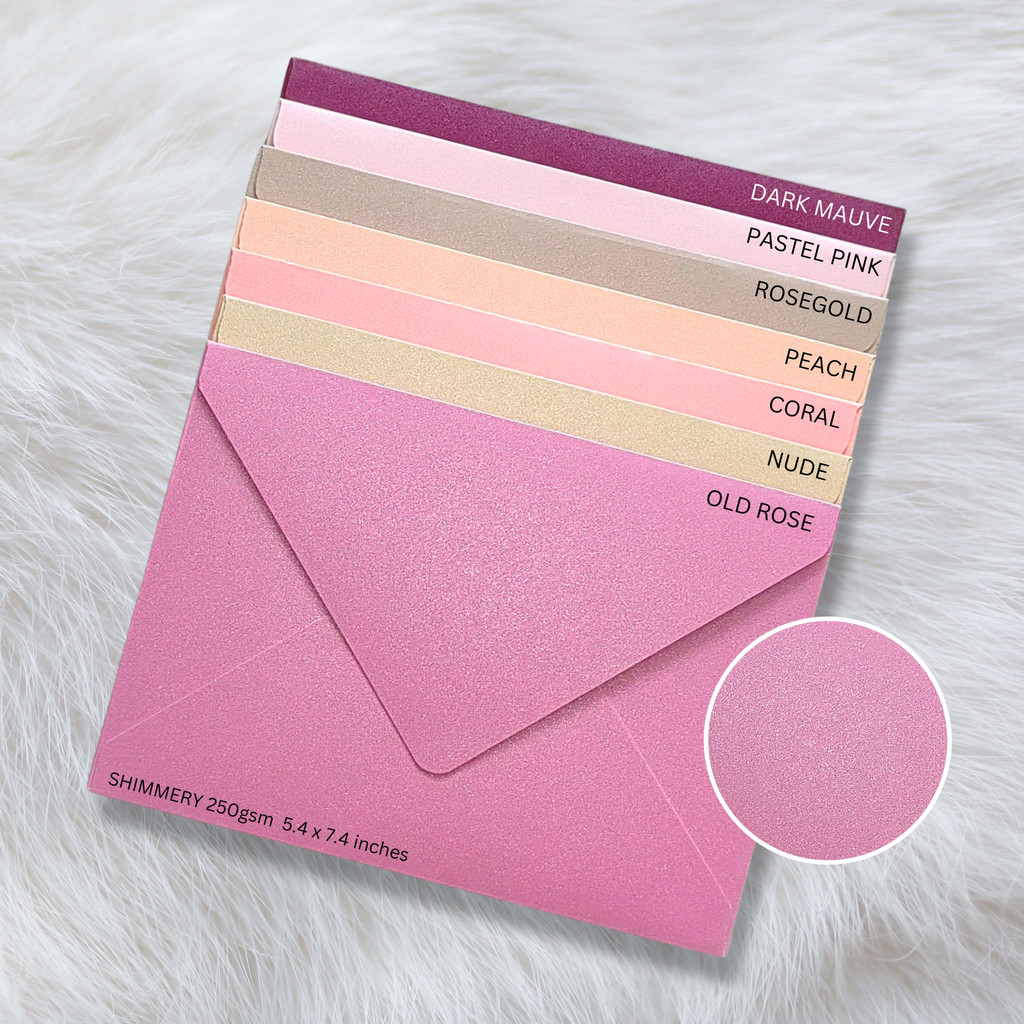 COD Birthday & wedding invitation envelope 5x7 | Shopee Philippines