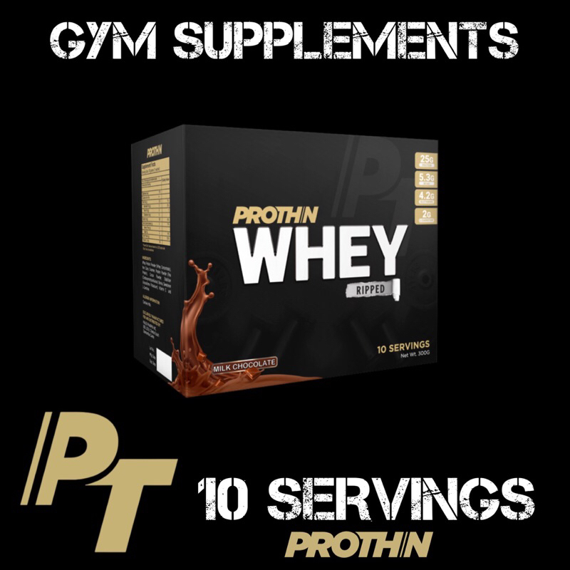 Prothin Whey Ripped | 10 Sachets | Shopee Philippines