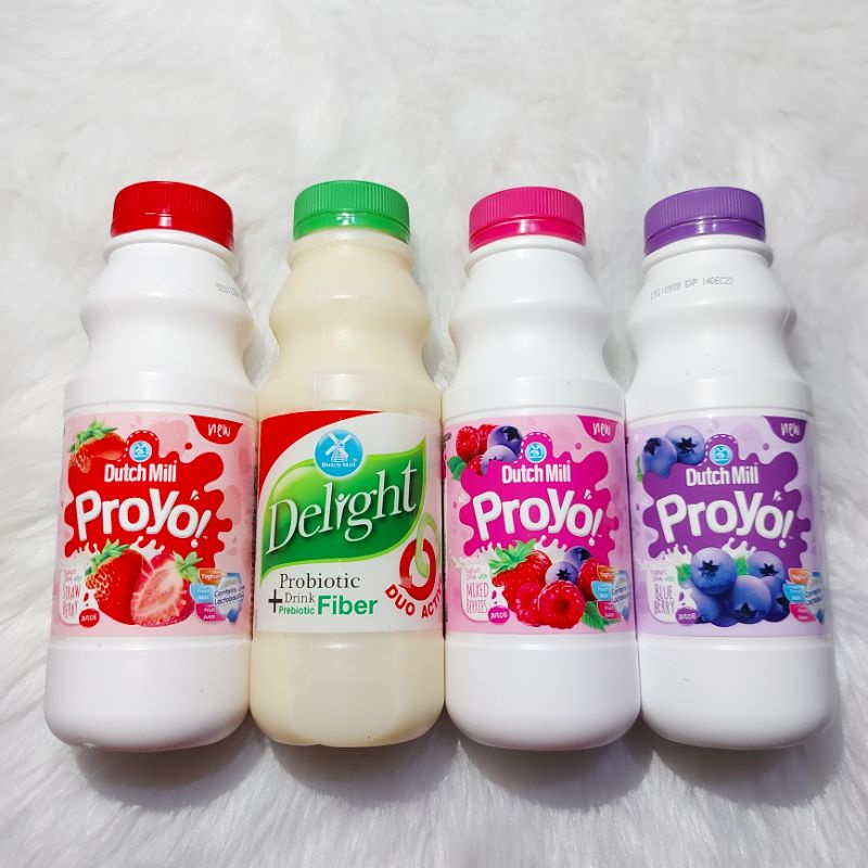 Dutch Mill Delight Proyo Yogurt Drink 400ml | Shopee Philippines