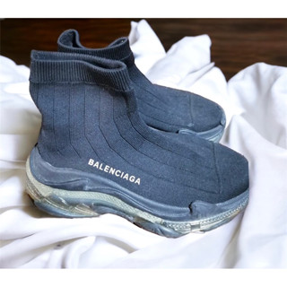 Balenciaga triple s clearance air knit mid sock