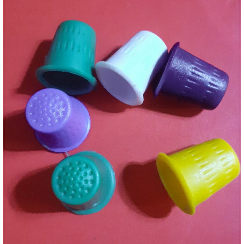 plastic timble/didal for sewing 3pcs for 20 | Shopee Philippines