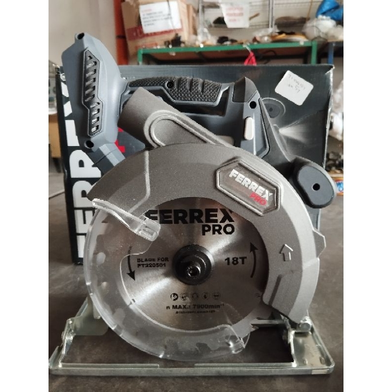 Ferrex Cordless Brushless Circular Saw skin only (surplus/mallpullout