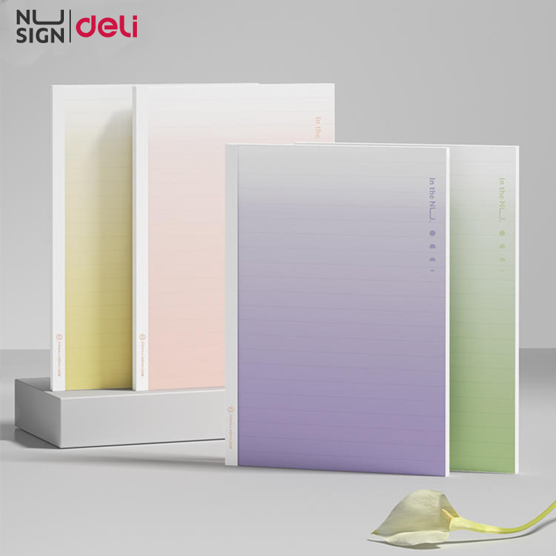 Nusign by Deli A5 Notebook 40 Sheets Student Lined Notebook School ...