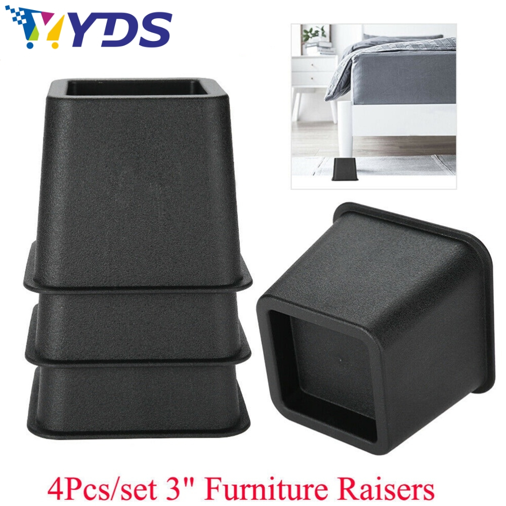 Heavy Duty Multi Height Bed Risers Bed Lifts 4pc Shopee Philippines