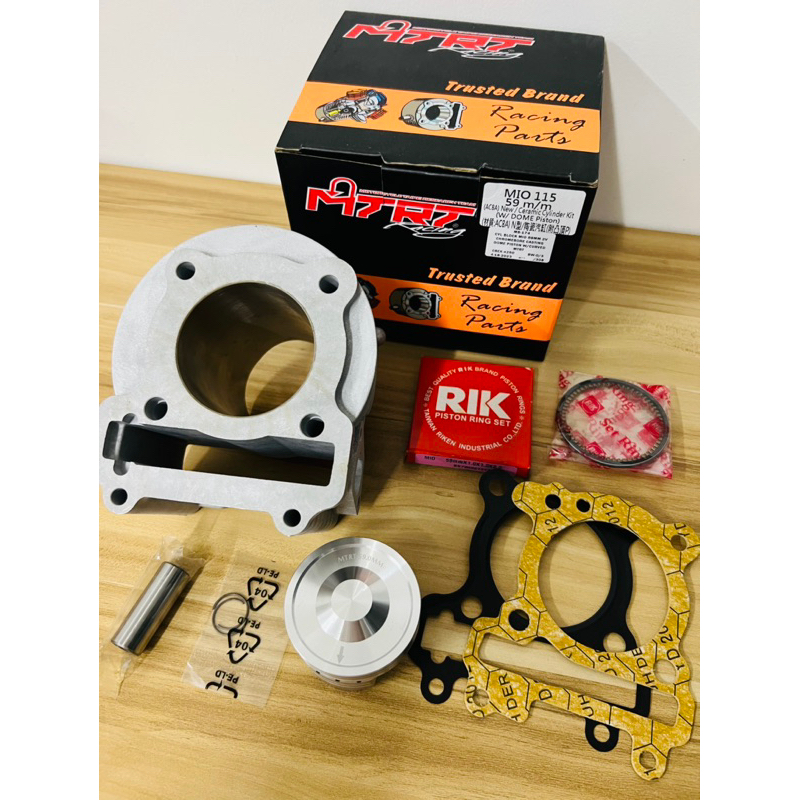 MTRT Racing Cylinder Block Chromebore 59mm Casting Piston Dome for MIO ...
