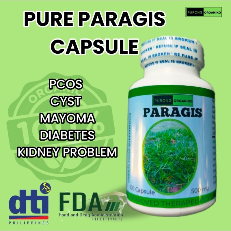PURE PARAGIS, good for PCOS, CYST, MAYOMA, Kidney Problem Shopee