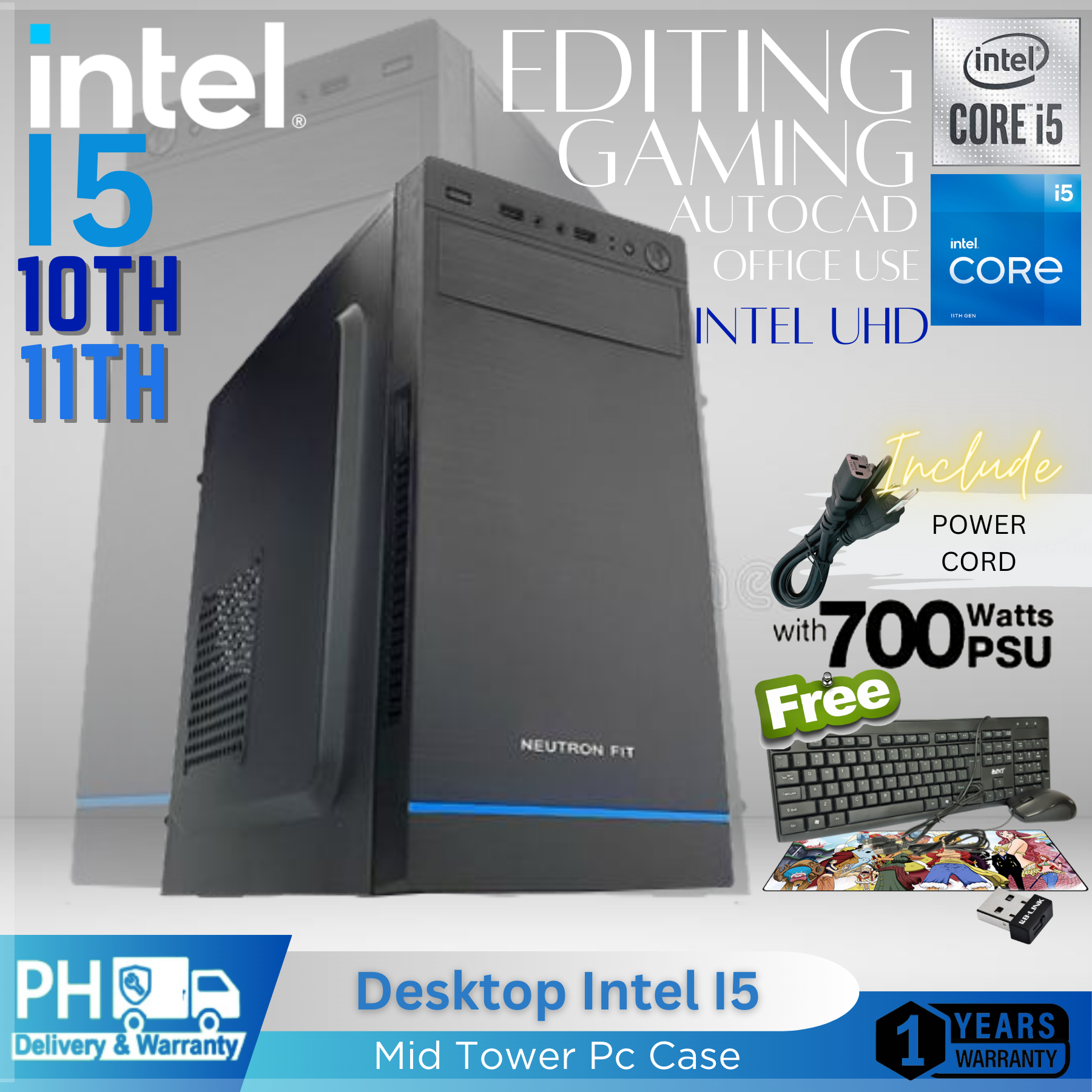 Intel Core I5 11th Generation GAMING,EDITING,OFFICE USE OR AUTCAD Shopee Philippines