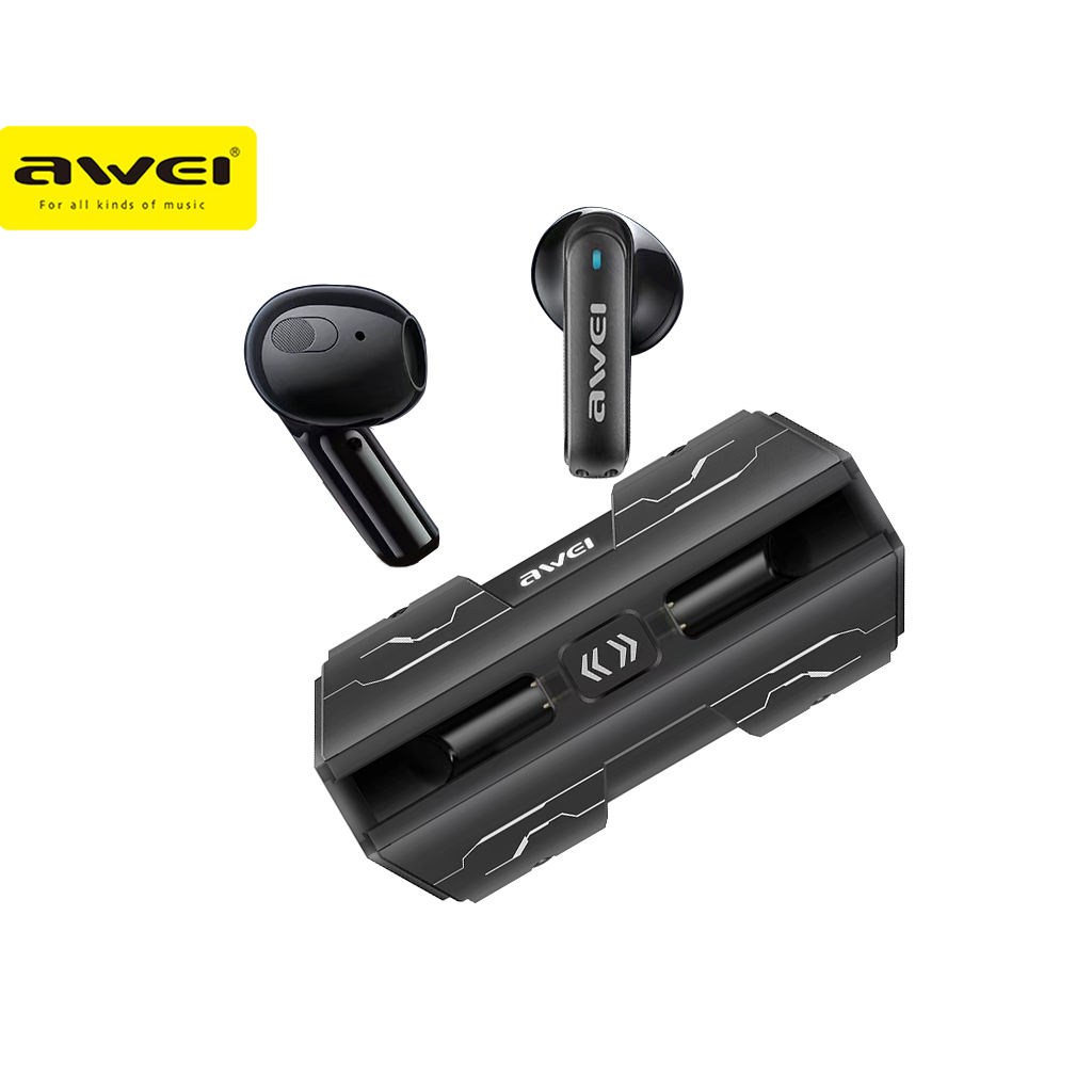 Awei t3 true wireless online earbuds with charging case