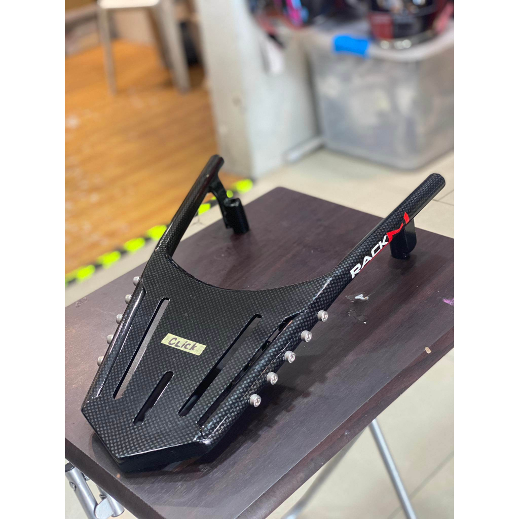 RACK M CARBON BRACKET FOR CLICK 125 , 150 AND 160 | Shopee Philippines