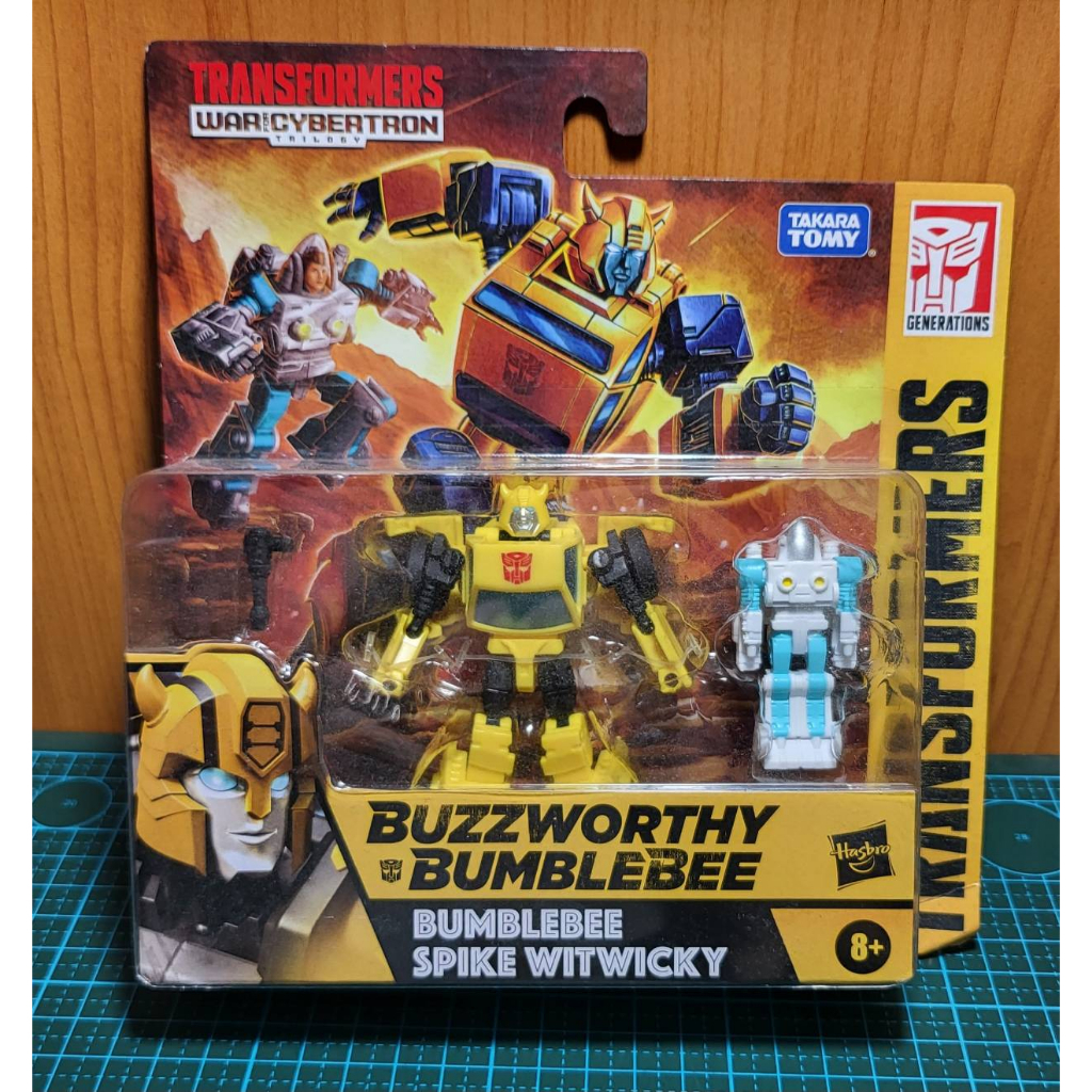 Transformers TF Buzzworthy Bumblebee & Spike Witwicky Legend Class WFC ...