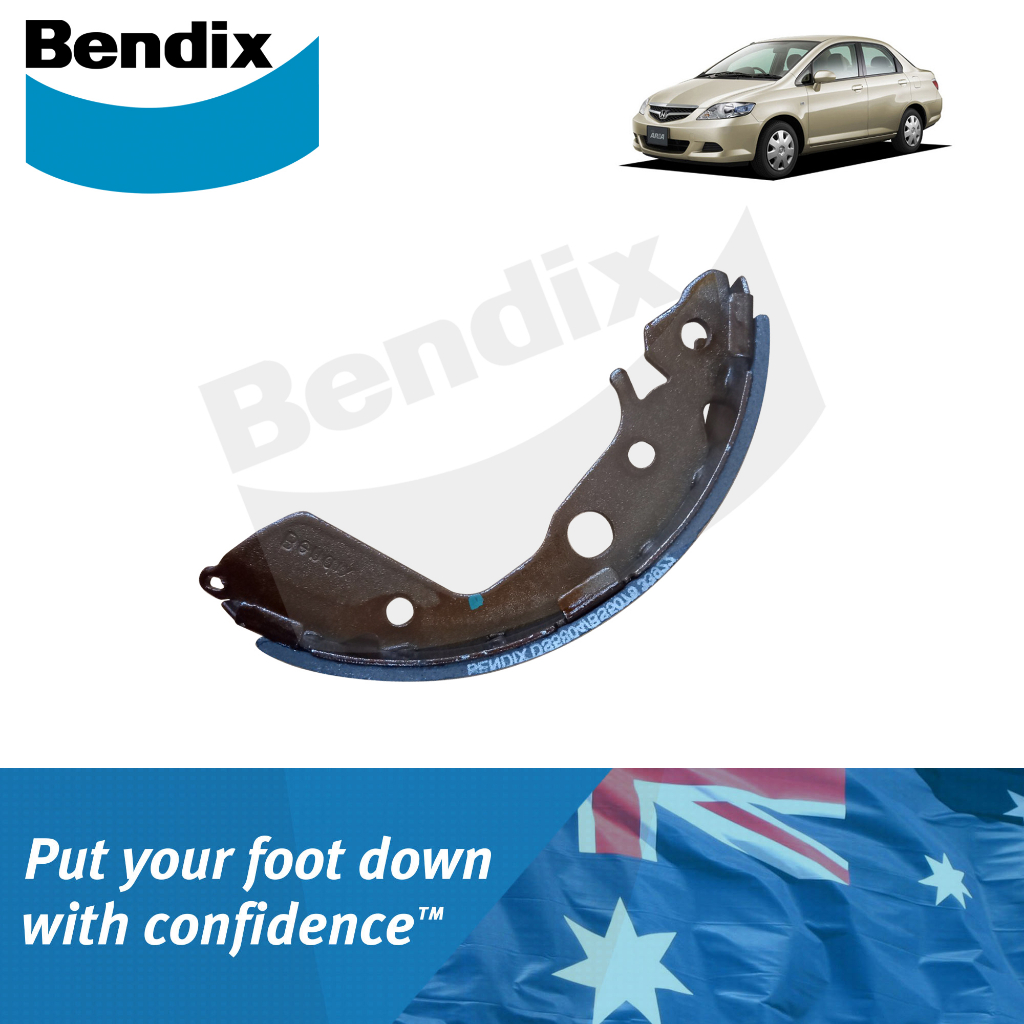 Bendix Brake Shoe DS5804/BS5075 Set for Honda City i-DSI 2003-2008 ...