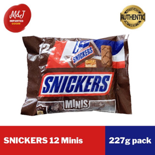 Snickers Minis chocolate bars 12 pieces in Bag 227g NEW from Germany