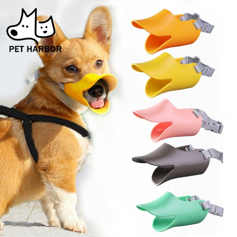 Dog Duckbill Sleeve Muzzle Dog Muzzle Sets Antibite Antibarking Antieating Mouth Puppy Cover