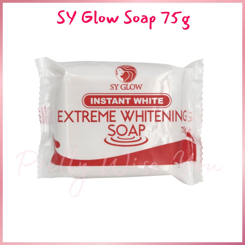 SY Glow Instant White Extreme Whitening Soap 75grams | Shopee Philippines