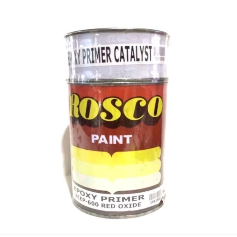 ROSCO EPOXY PRIMER 1 GALLON WITH 1 LITER EPOXY CATALYST PINTURANG ...