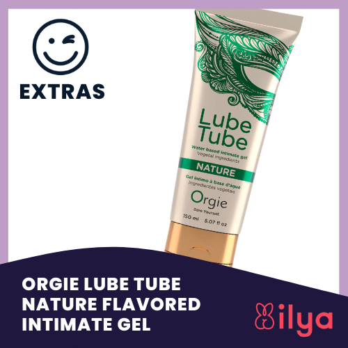 Orgie Lube Tube Nature Flavored Intimate Gel Lubricant Shopee Philippines