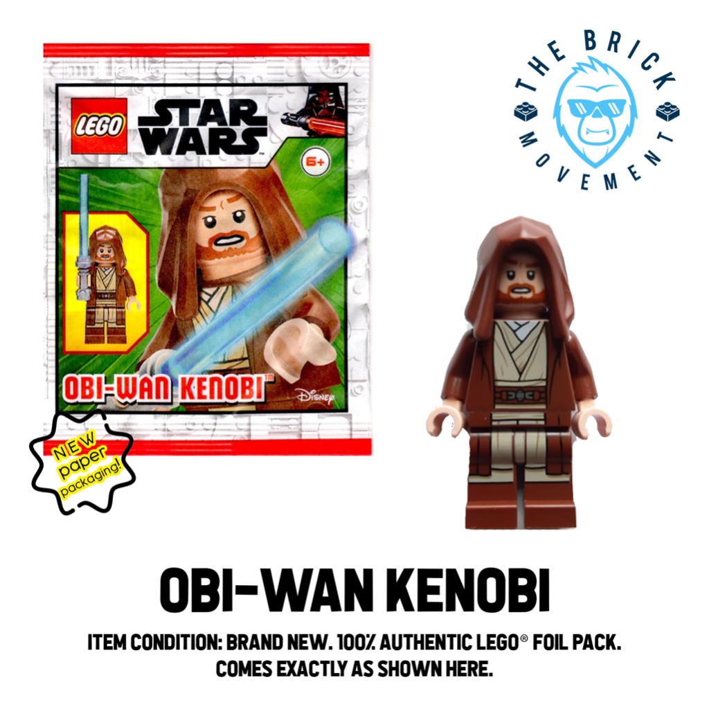 LEGO® STAR WARS Obi-Wan Kenobi Foil Pack | Shopee Philippines