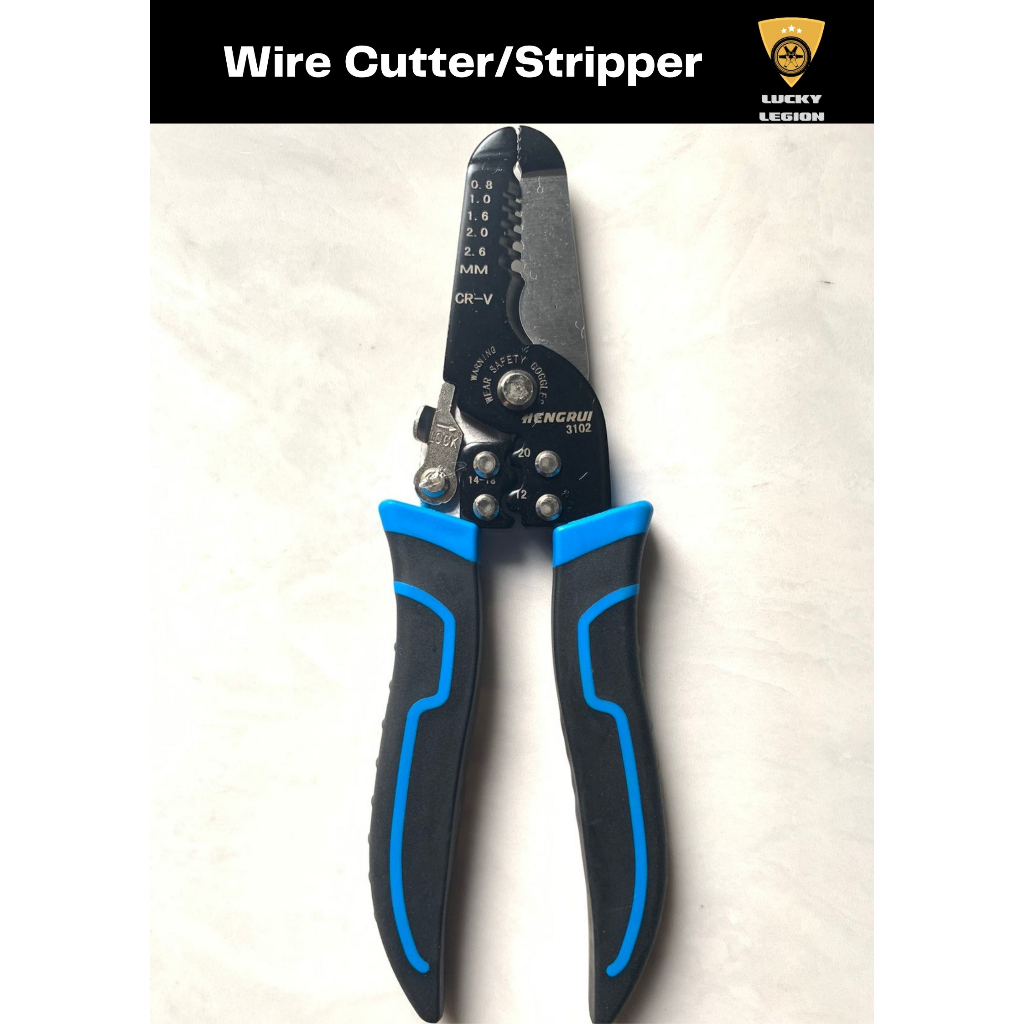 Lucky Legion 6'' Wire Cutter/Stripper Cable Scissors | Shopee Philippines
