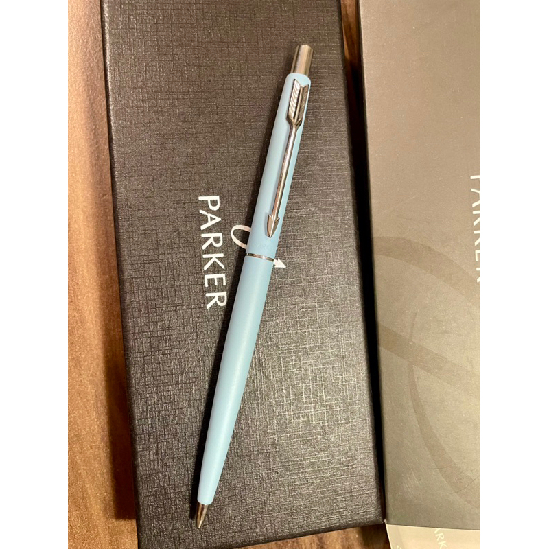 Parker Classic Matte Chrome Trim BallPoint Pen & Pencil Made in USA ...