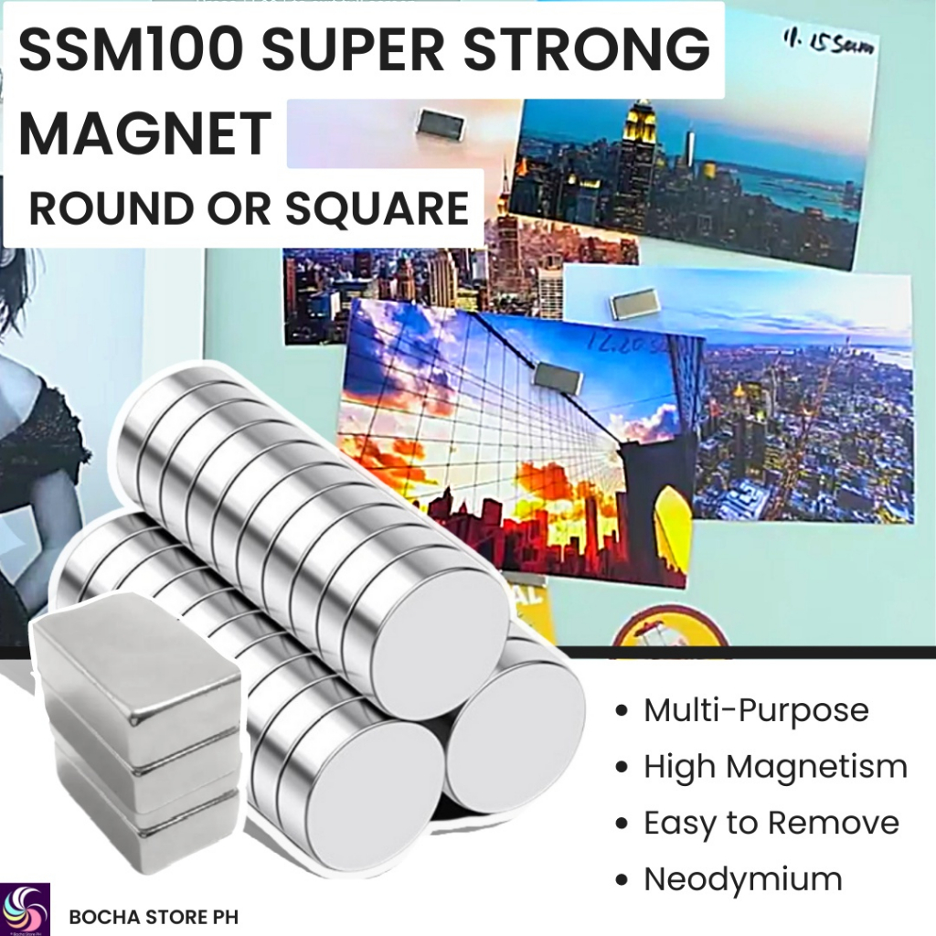 Utility Magnet Safe for Home Use Super Strong Neodymium | SSM100 ...